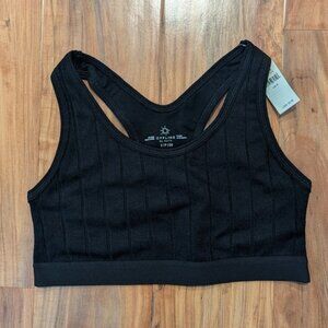 OFFLINE by Aerie Ribbed Racerback Bralette Size Small NWT